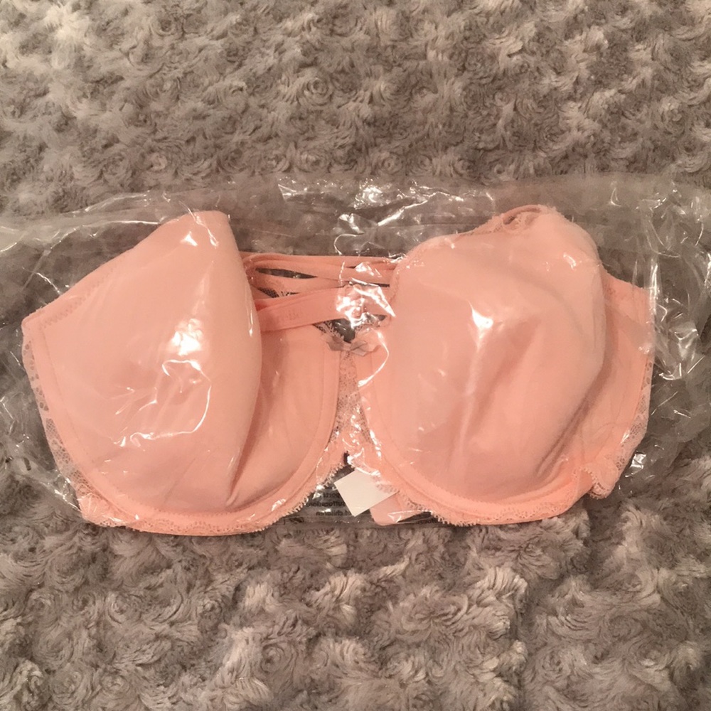 Chantelle Light Pink Merci Demi Underwire T-Shirt Bra 30DDDD NWT - Picture 12 of 14